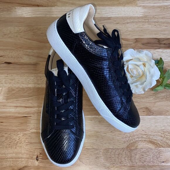 Allsaints Low Top Sneaker, Size 11US - Black - Picture 7 of 8